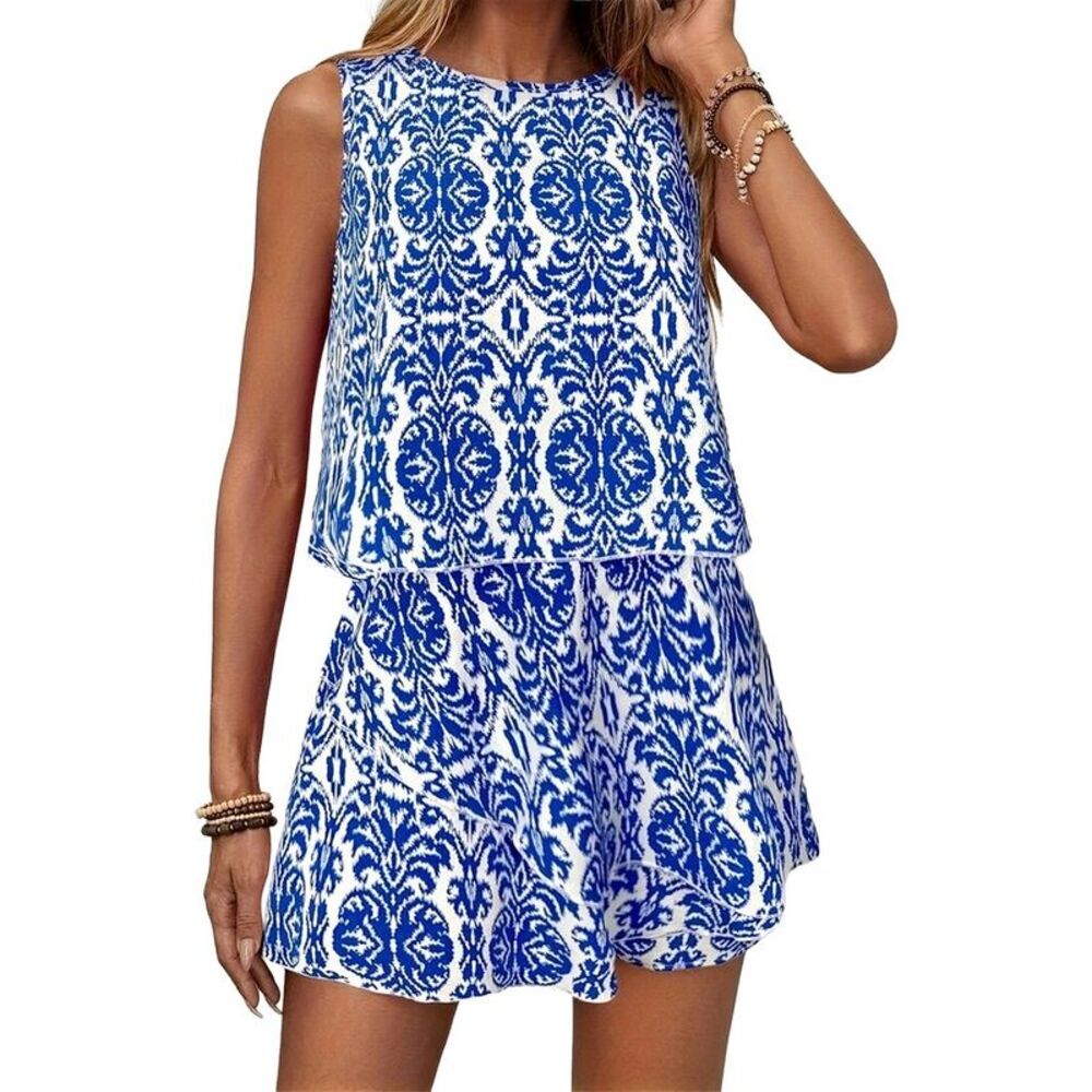 Olivia Taylor Womens Top & Short Set